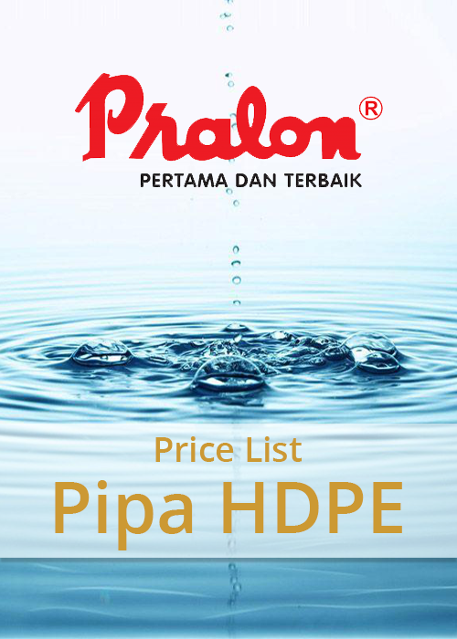 Pralon - PRICE LIST PIPA HDPE - cover