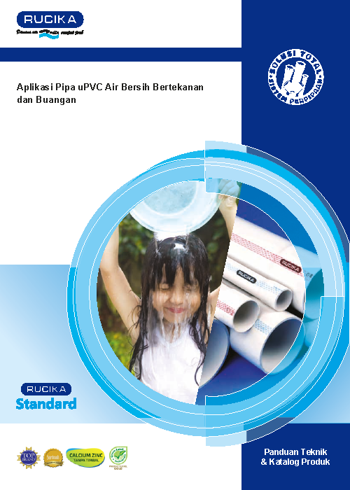 cover-Aplikasi Pipa uPVC Air Bersih Bertekanan dan Buangan